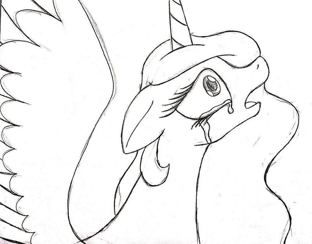 1010x792 Princess Celestia By Thatoneblondechick09