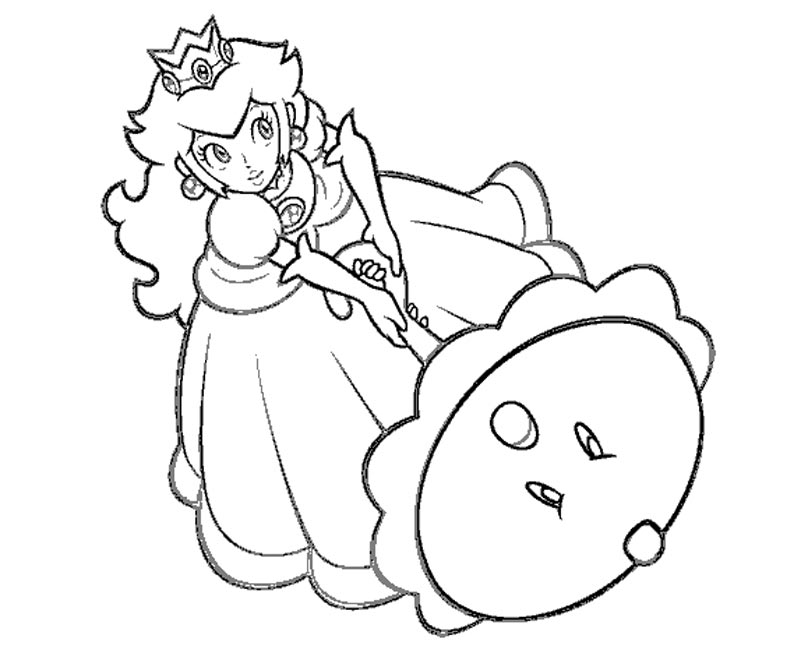 800x667 Extraordinary Princess Peach Coloring Pages 85 For Your Coloring