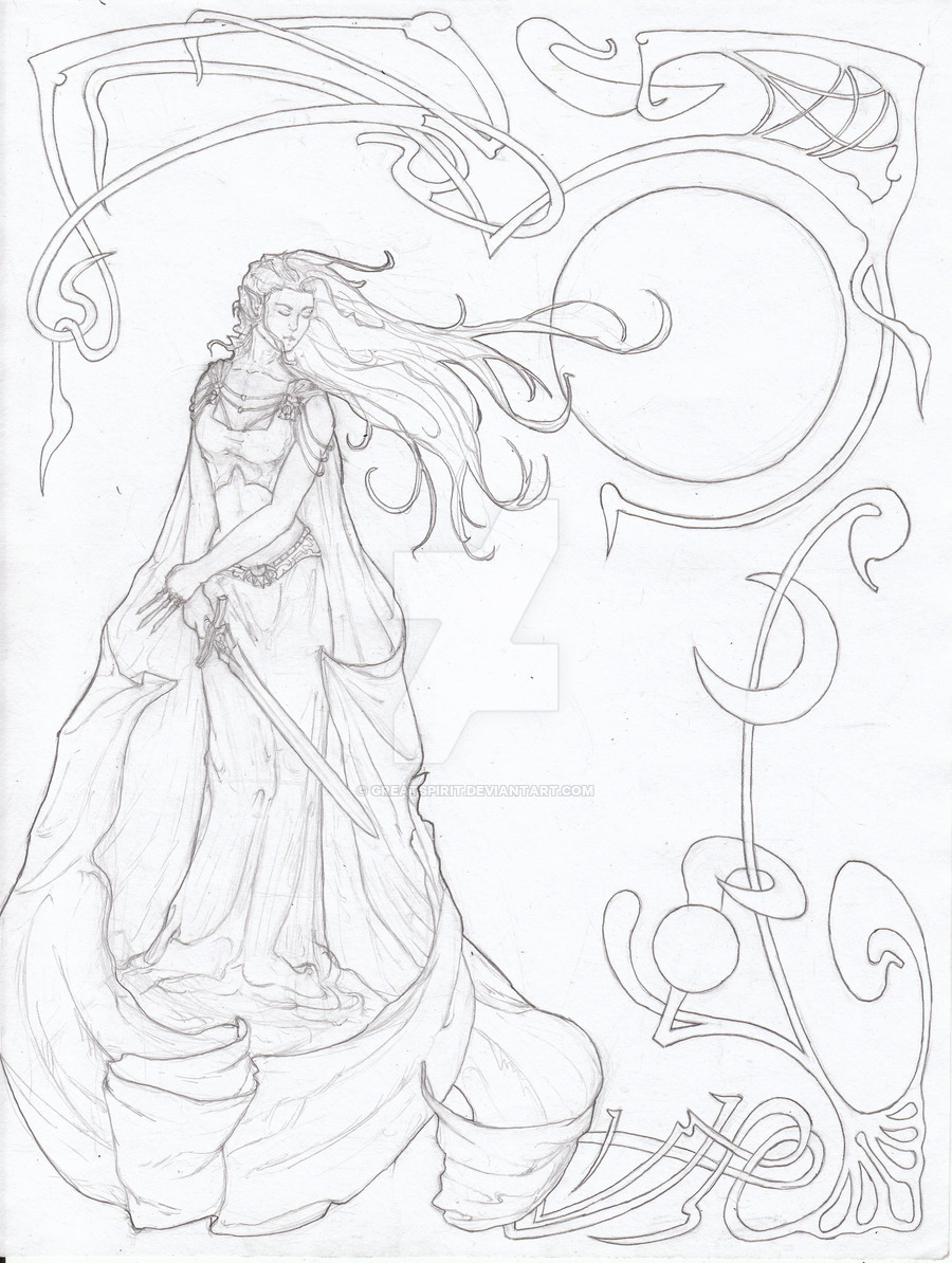 900x1194 Elf Princess Comission By Greatspirit
