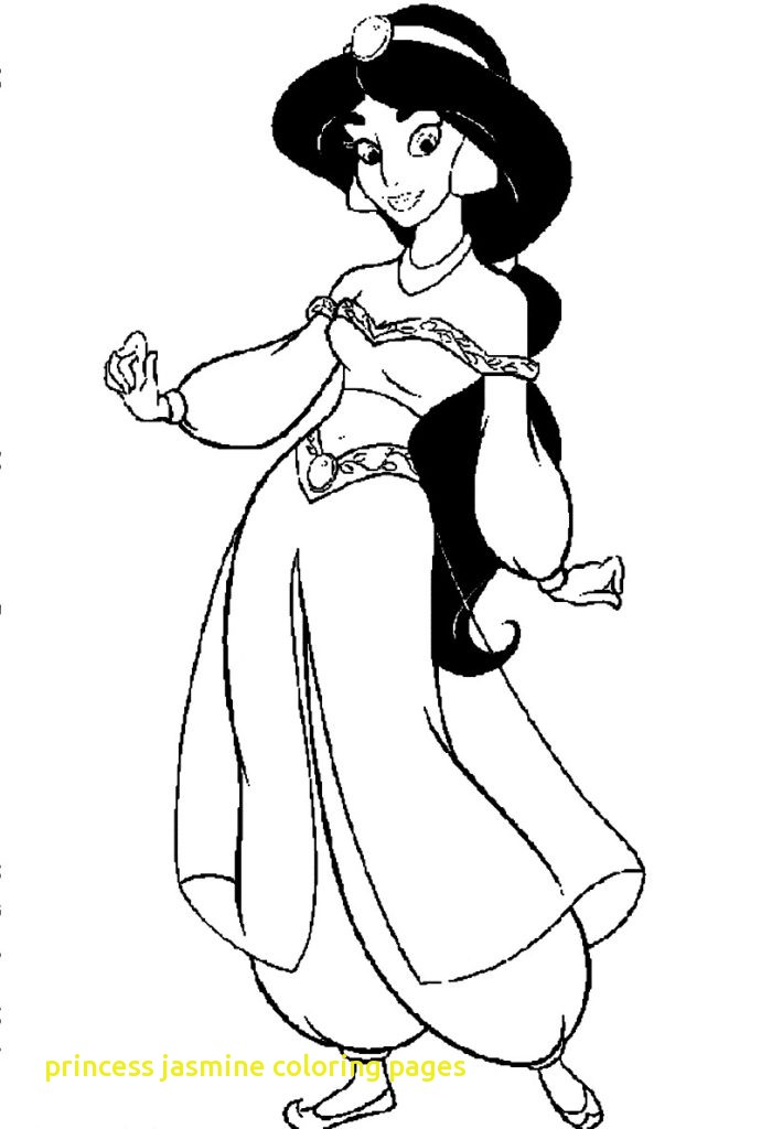 690x1024 Princess Jasmine Coloring Pages With Princess Jasmine Coloring