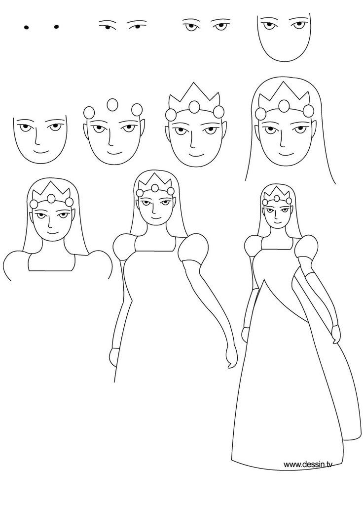 736x1040 Image Detail For Drawing Princess How To Draw People Girls