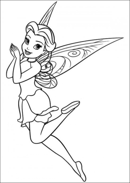 550x770 Drawn Princess Tinkerbell