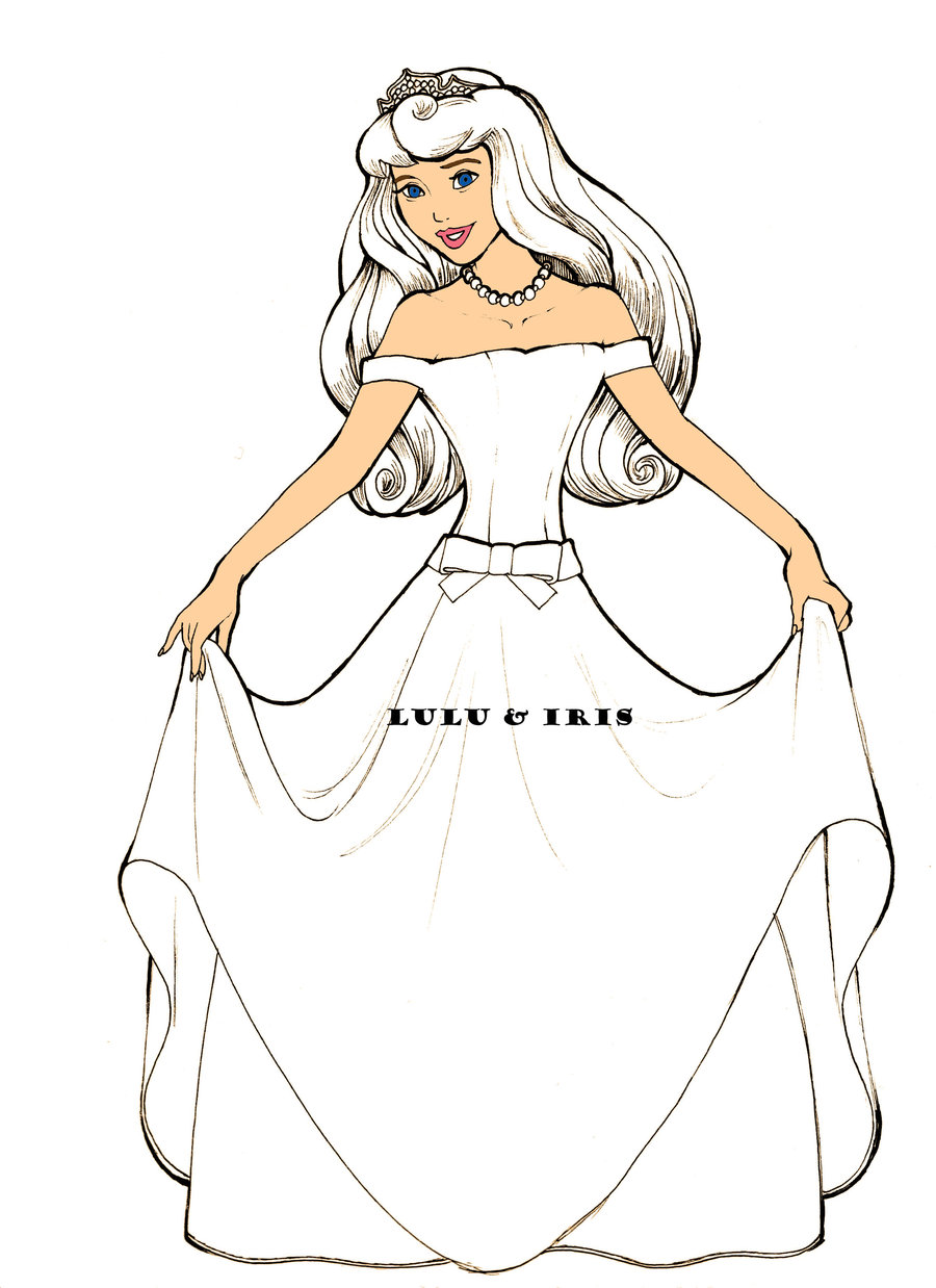 900x1238 Disney Princess Wedding Dresses Sleeping Beauty By Lulu Ibeh