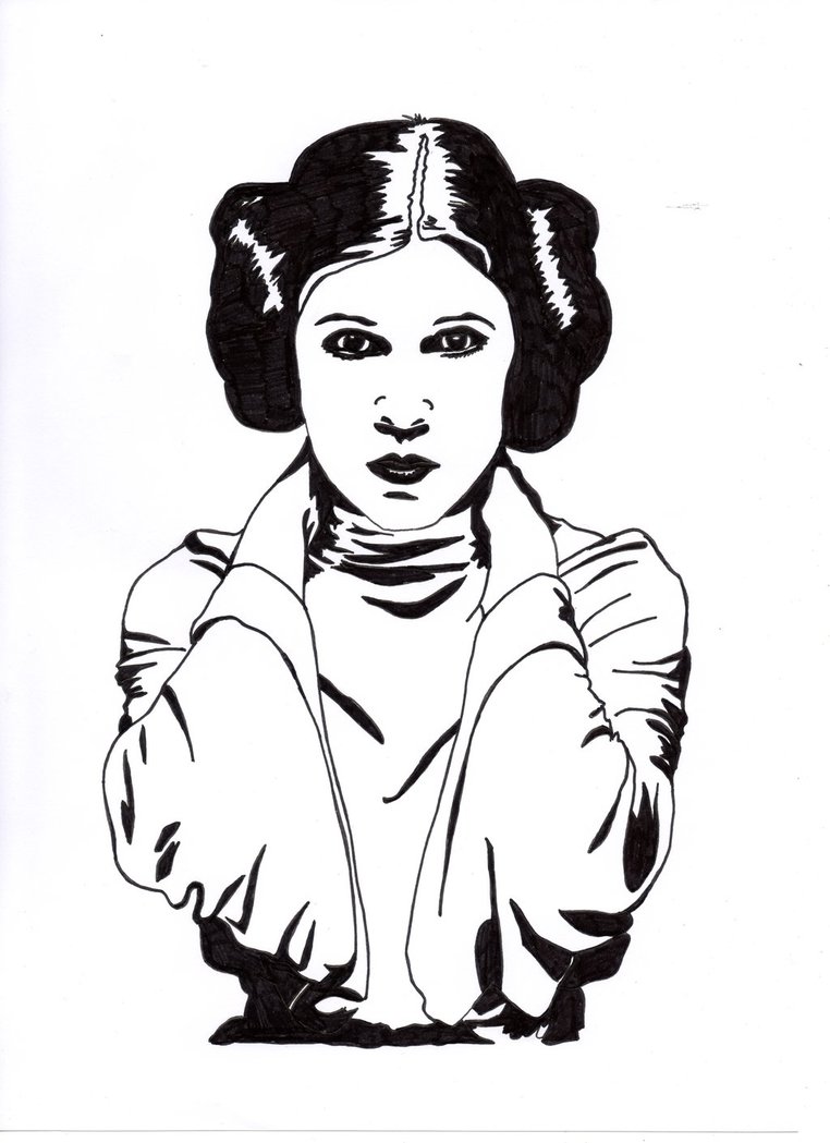 762x1049 Princess Leia By Kodapops