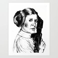 232x232 Carriefisher Art Prints Society6