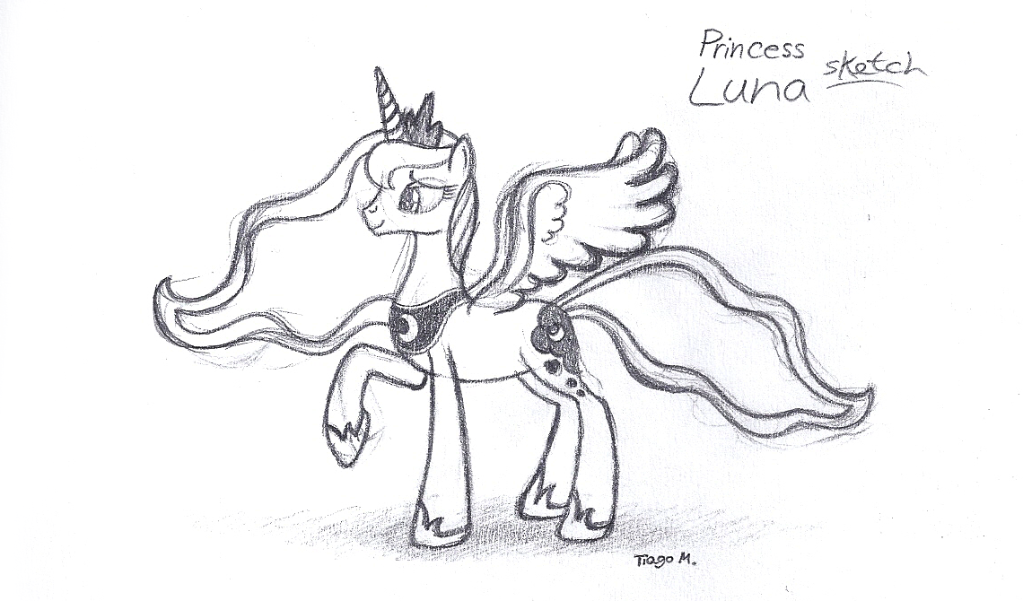 1140x670 Princess Luna Sketch By Purpleprowess48