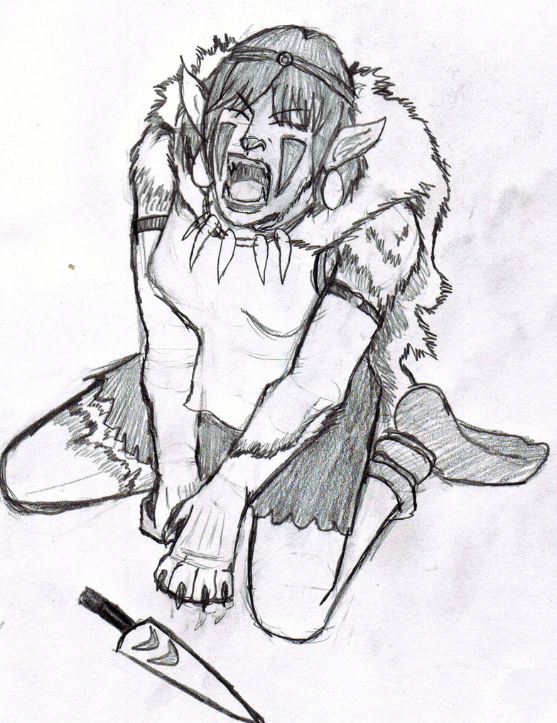 784x1018 Princess Mononoke Tf Game By Wrathofautumn