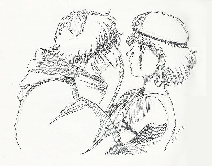 741x581 Princess Mononoke By Ladyelain