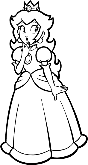 294x552 Princess Peach By Bunjiquo