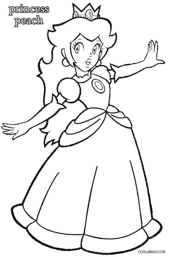558x850 Good Princess Peach Coloring Pages 59 About Remodel Free Download