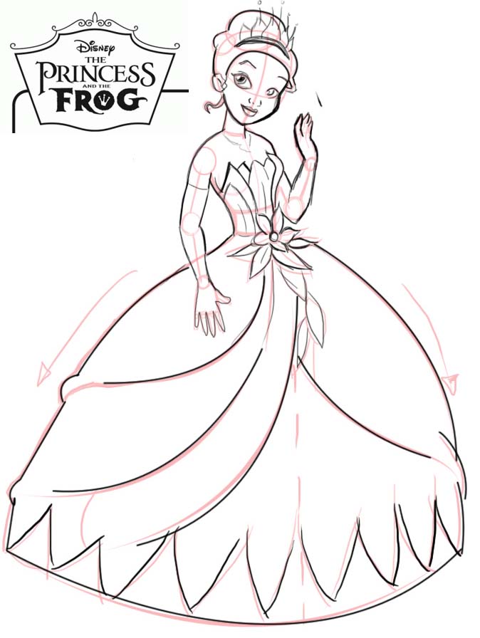 674x896 Bunch Ideas Of Princess Tiana Coloring Pages To Print For Your