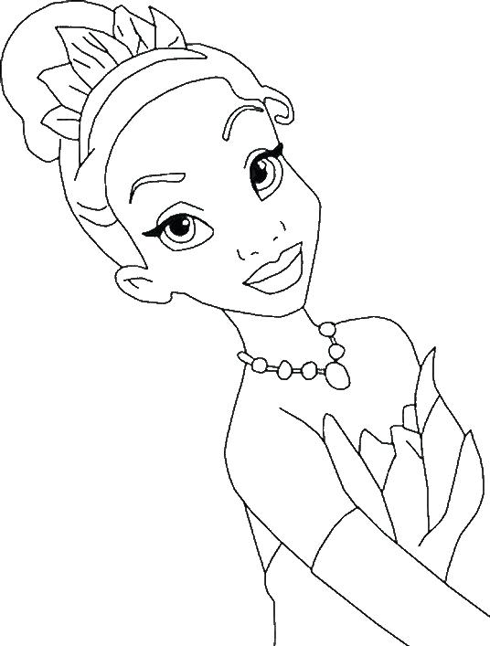 536x707 Top Princess Tiana Coloring Pages Crayola Photo