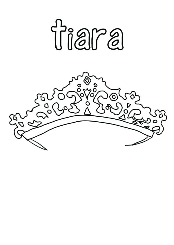 600x844 Princess Crown Coloring Page Interesting Princess Crown Coloring