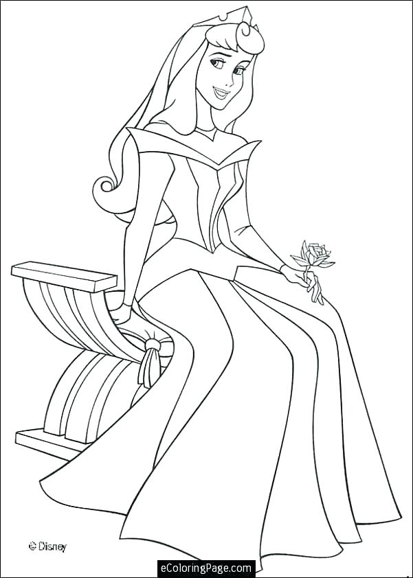 601x842 Princess Crown Coloring Page