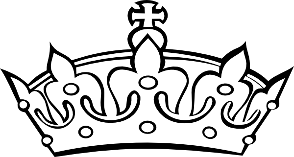 600x321 Black And White Crown
