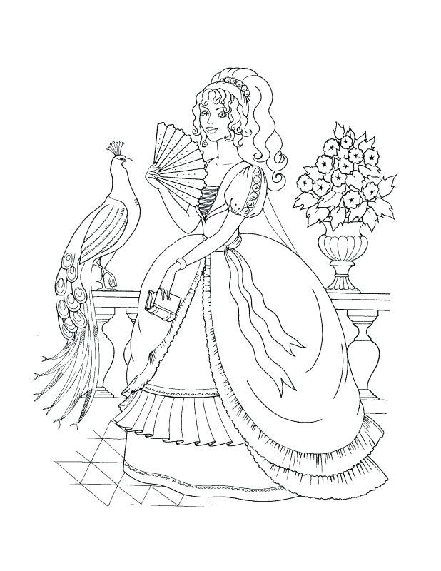 618x800 Christmas Princess Coloring Pages Princess Jasmine Got Many Gifts