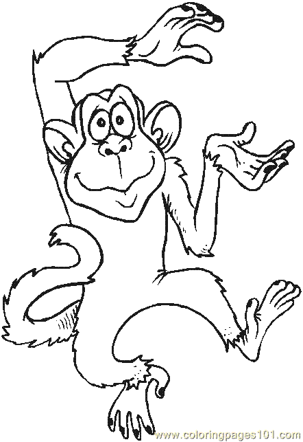 442x643 Printable Jungle Animals Coloring Pages Jungle Animals 006