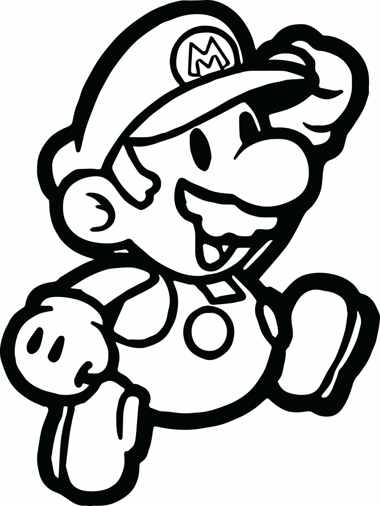 1480x1967 Coloring Mario Printable Coloring Pages