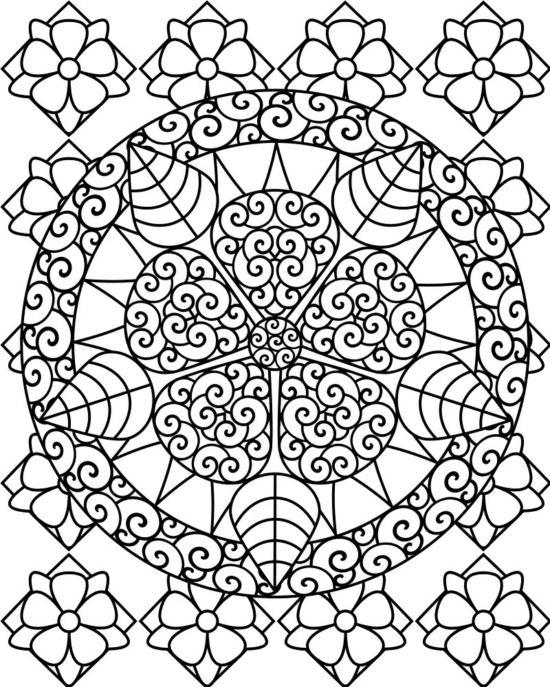800x1000 Printed Coloring Pages For Funny Draw 31 Free Printable Abstract