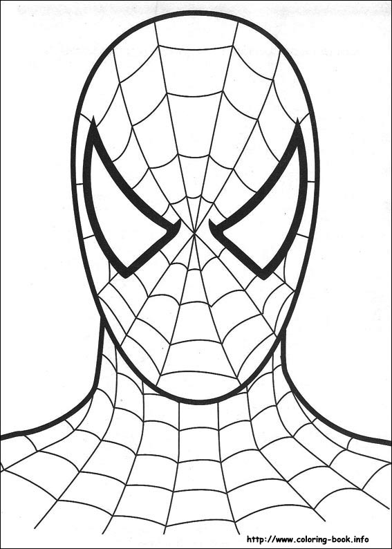 567x794 Spotlight Printable Spiderman Coloring Pages On Book Info