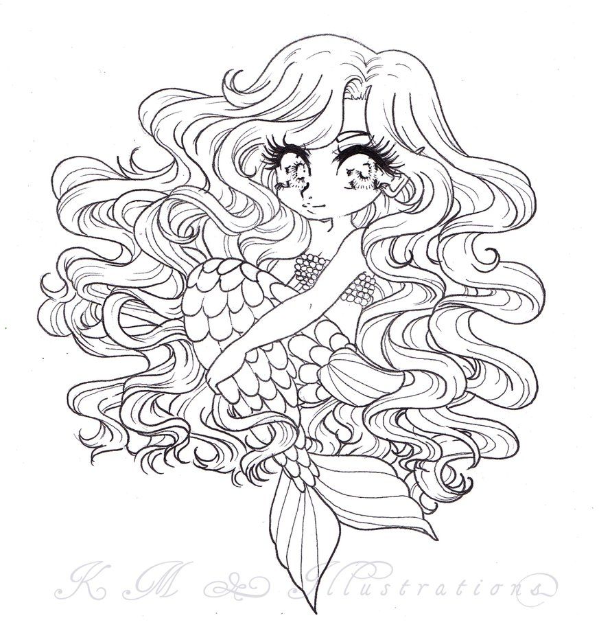 873x916 Image Result For Mermaid Chibi Art Art Drawings