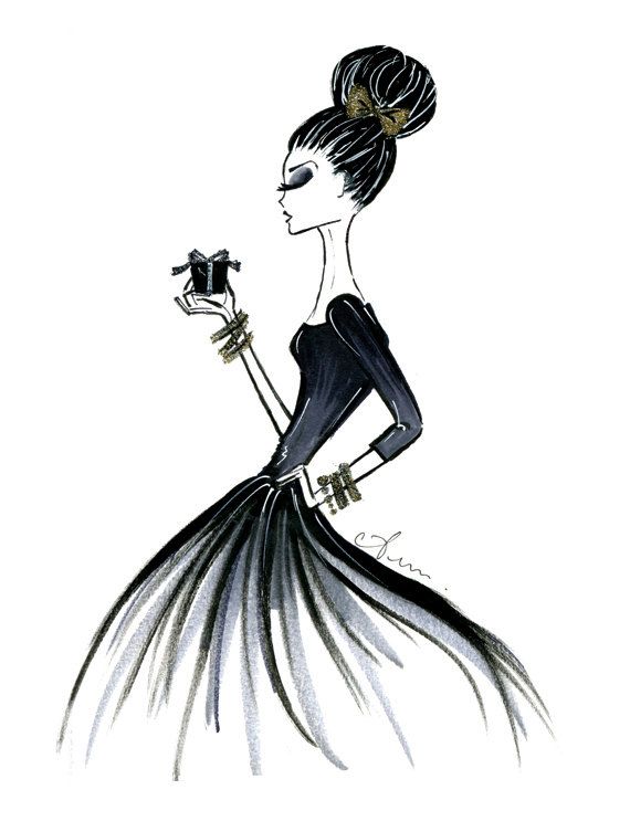 570x753 The Little Black Dress Erin Condren Printables