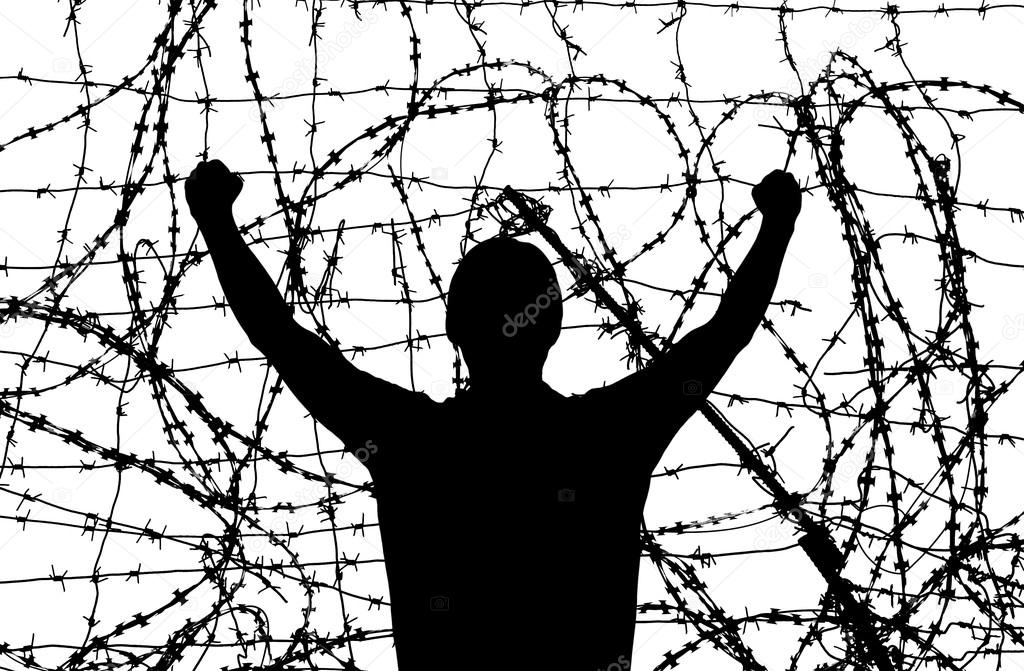 1024x671 Man In Prison Stock Photo Zatvor