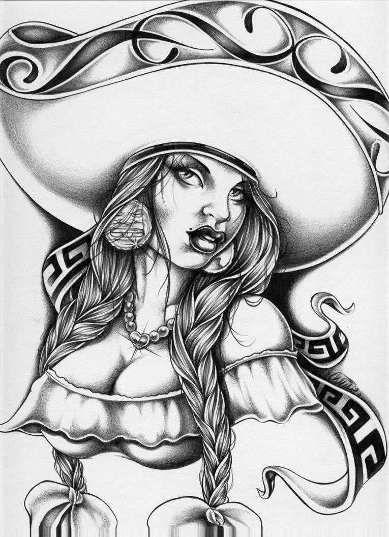 765x1056 Prison Art Tattoos Mexican Gangster Drawings Picture My Style