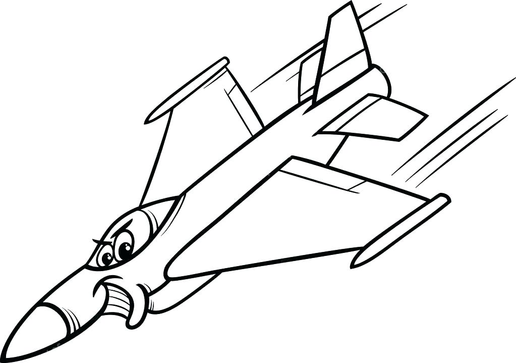 1023x719 Good Jet Coloring Pages Online