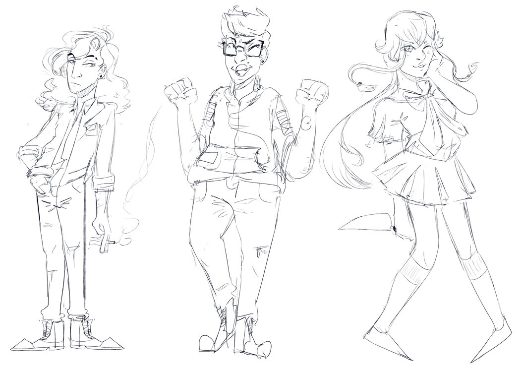 1055x756 Raffle Prizes [Sketches] By Andiavang