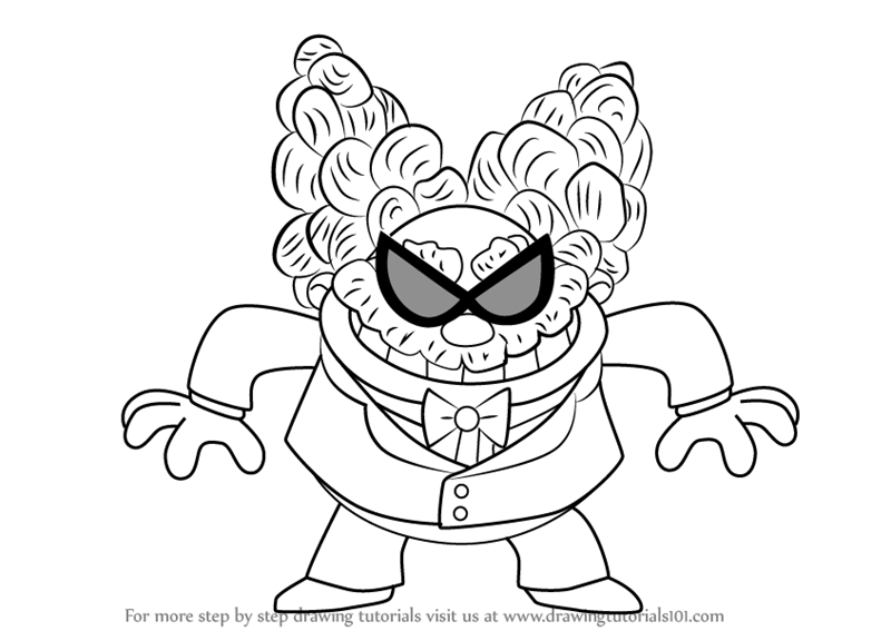 800x567 Learn How To Draw Professor Poopypants From Captain Underpants