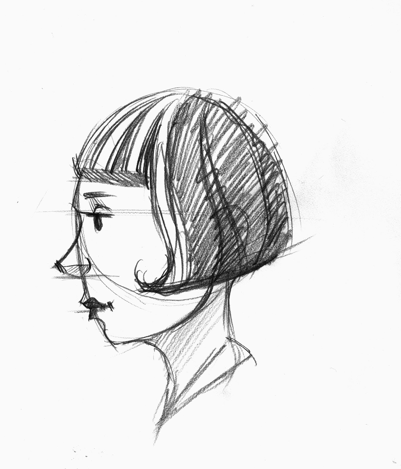 1370x1600 Brett Helquist Drawing Lesson How To Draw A Face In Profile
