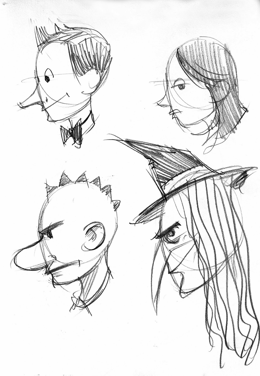 1107x1600 Brett Helquist Drawing Lesson How To Draw A Face In Profile