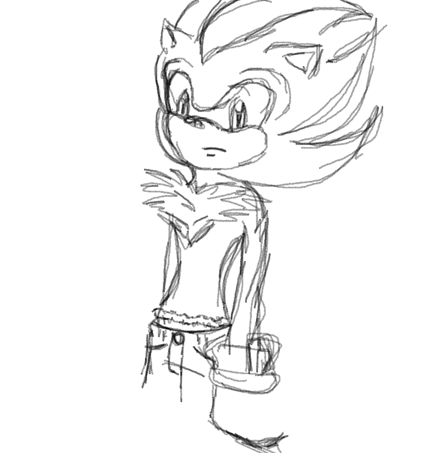 843x890 Shadow Windows 7 Paint Program Drawing By Namineeveninglight