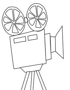236x305 Movie Star Coloring Page