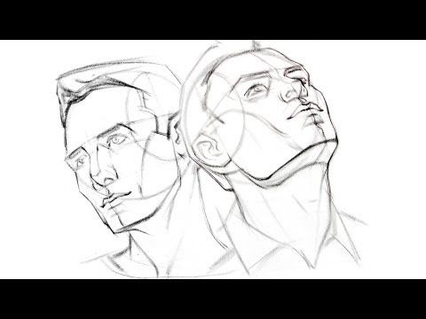 480x360 How To Draw The Head From Extreme Angles, How To Draw The Head