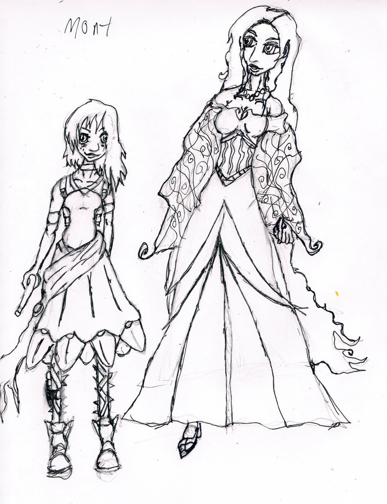 783x1020 Prom Dress Sketch By Phantom724