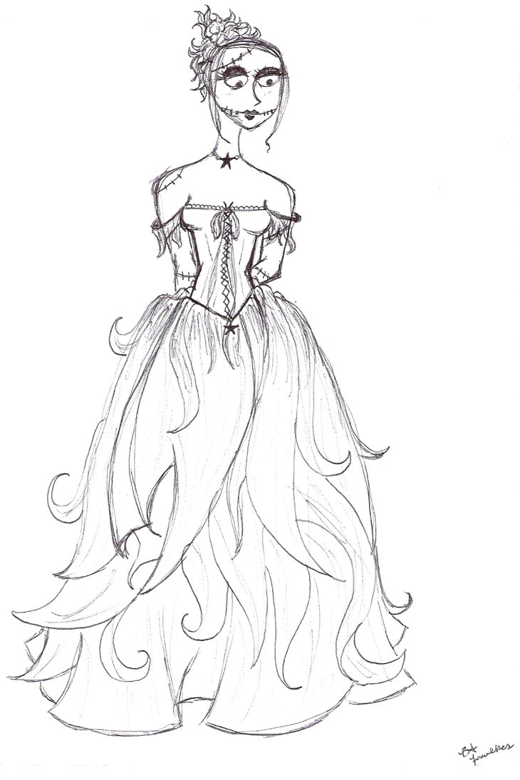 730x1095 Sally's Prom Dress By Collisionstar