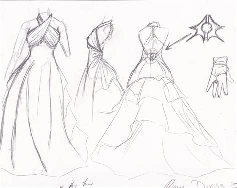 474x375 Wedding Dress Sketches