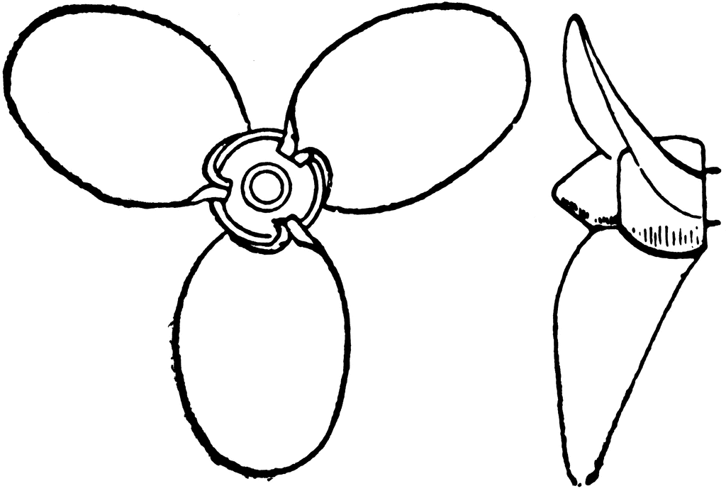 1024x692 Thornycroft's Propeller Clipart Etc
