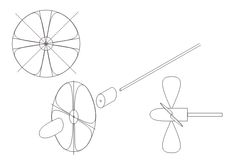 236x166 Propeller Drawing