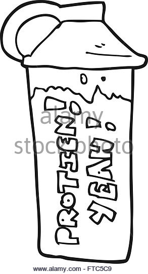 293x540 Freehand Drawn Cartoon Protein Shake Stock Photos Amp Freehand Drawn