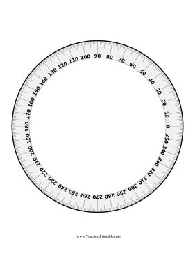 281x364 Mathndrt Students Can Use This Printable Protractor To Draw