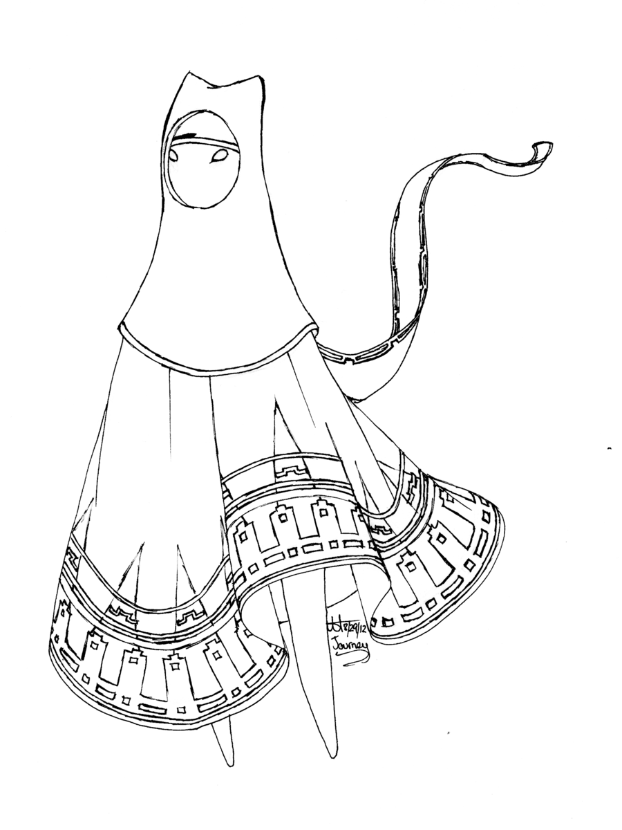 900x1200 Journey Sketch By Vaimeta