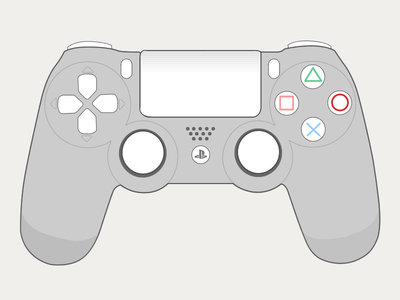 400x300 Ps4 Controller By Anna Debenham