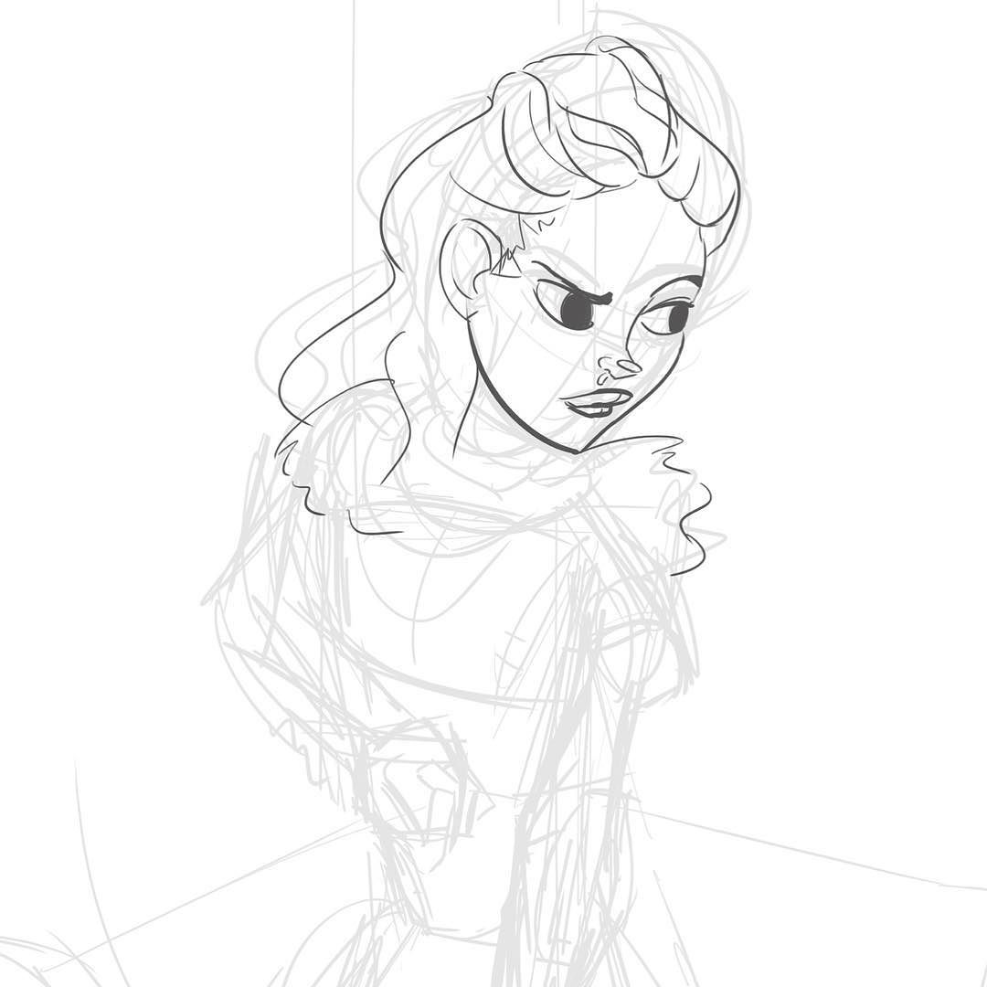 1080x1080 Warm Up Aloy Sketch. @guerrillagames Made A Beautiful Game