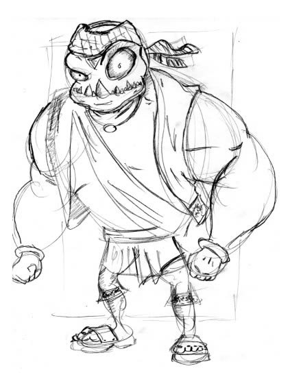 420x566 Draw A Cartoon Monster Character In Photoshop