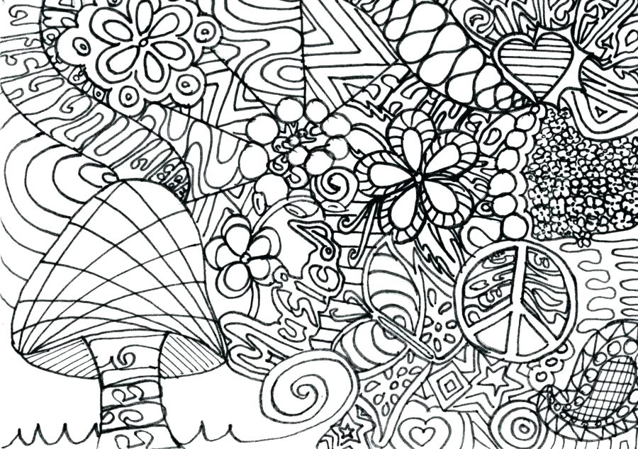 900x634 Trippy Mushroom Coloring Pages Mushrooms Coloring Page Pin By
