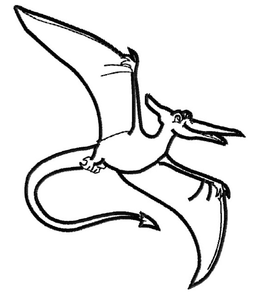 Pterodactyl Drawing at GetDrawings | Free download