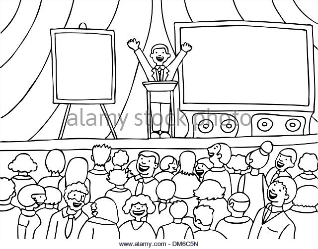 640x503 Public Speaker Crowd Black And White Stock Photos Amp Images